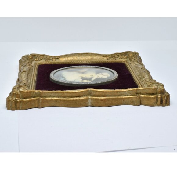 A Cameo Creations Elizabeth Cavendish, Duchess of Devonshire, Wall Decor 40s-60s - Picture 7 of 8